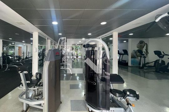 Área comum  de apartamento para alugar com 1 quarto, 50m² em Vila Andrade, São Paulo