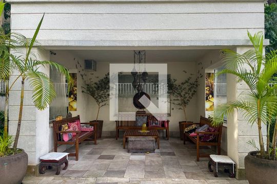 Área comum  de apartamento para alugar com 1 quarto, 50m² em Vila Andrade, São Paulo