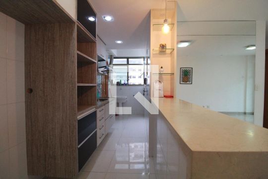 Cozinha e Área de Serviço de apartamento à venda com 3 quartos, 80m² em Jacarepaguá, Rio de Janeiro