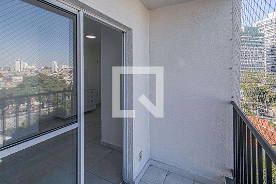Varanda da Sala/Cozinha de apartamento para alugar com 2 quartos, 33m² em Ipiranga, São Paulo