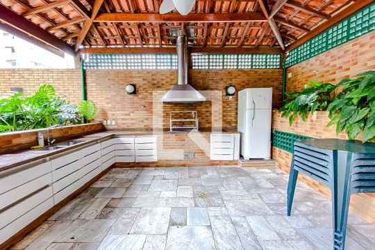 Área comum - Churrasqueira de apartamento à venda com 6 quartos, 218m² em Vila Mariana, São Paulo