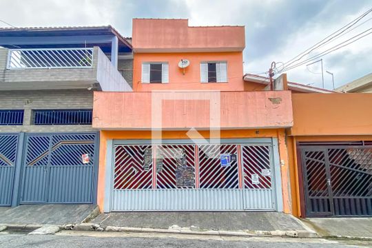 Fachada de casa à venda com 3 quartos, 160m² em Jardim Trieste, São Bernardo do Campo