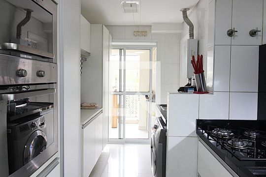 Cozinha de apartamento à venda com 3 quartos, 89m² em Centro , São Bernardo do Campo