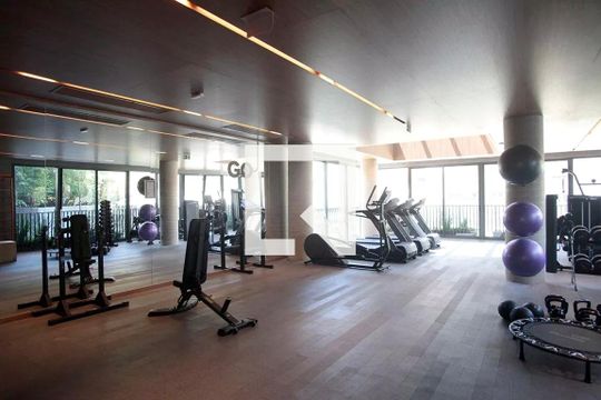 Área comum - Academia de apartamento para alugar com 1 quarto, 24m² em Auxiliadora, Porto Alegre