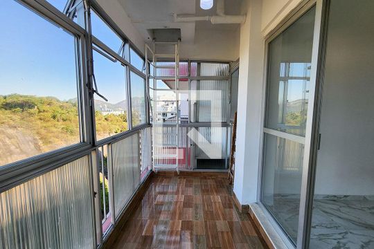 Varanda de casa de condomínio à venda com 1 quarto, 76m² em Flamengo, Rio de Janeiro