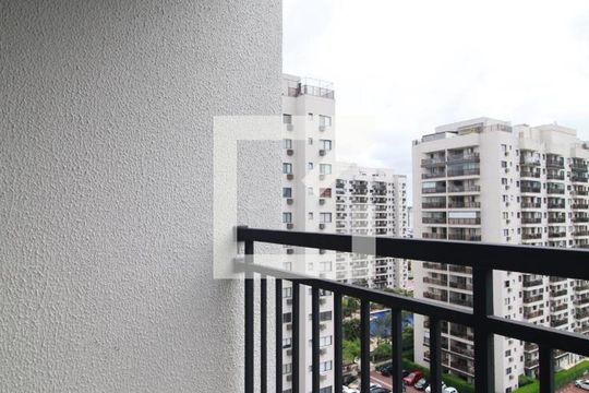 Varanda da Sala de apartamento para alugar com 2 quartos, 55m² em Jacarepaguá, Rio de Janeiro