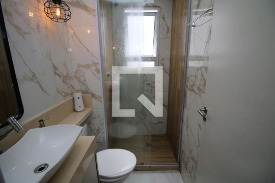 Banheiro de apartamento à venda com 2 quartos, 41m² em Bonsucesso, Rio de Janeiro