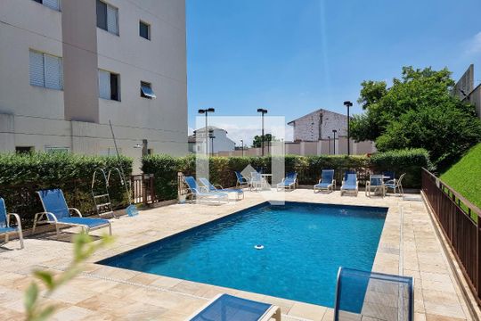 Área comum - Piscina de apartamento para alugar com 2 quartos, 50m² em Loteamento Villa Branca, Jacareí