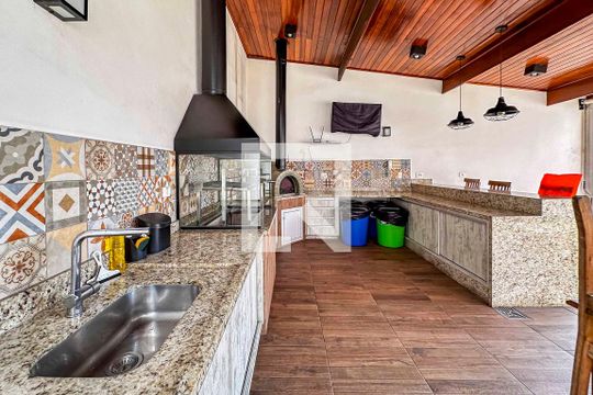 Área comum - Churrasqueira de apartamento para alugar com 3 quartos, 182m² em Vila Bastos, Santo André