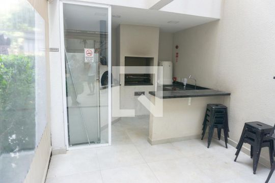 Área comum - Churrasqueira de apartamento à venda com 1 quarto, 29m² em Bela Vista, São Paulo