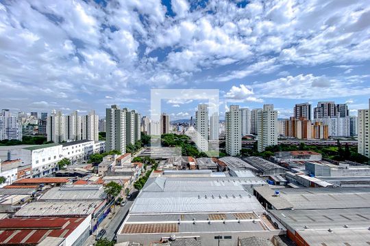 Vista da Sala de apartamento para alugar com 1 quarto, 25m² em Brás, São Paulo