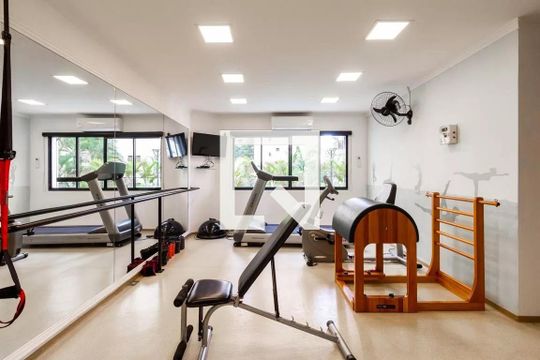 Área comum - Academia de apartamento para alugar com 2 quartos, 68m² em Itaim Bibi, São Paulo