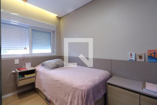 Suíte 1 de apartamento à venda com 3 quartos, 103m² em Centro, Santo André