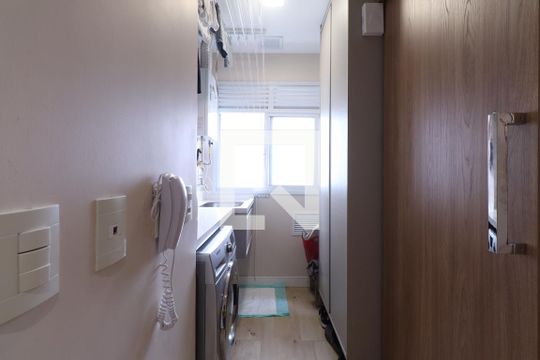Lavanderia de apartamento à venda com 3 quartos, 103m² em Centro, Santo André