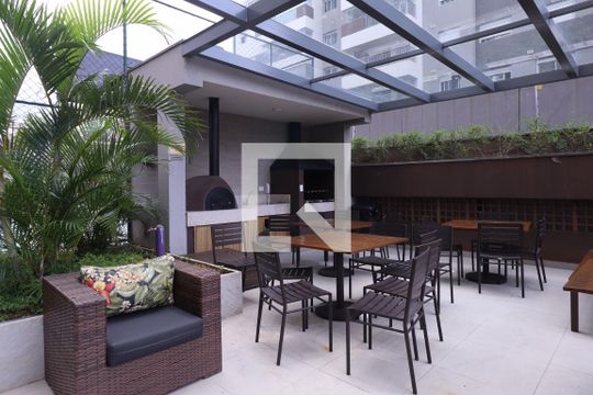 Área comum - Churrasqueira de apartamento à venda com 3 quartos, 103m² em Centro, Santo André