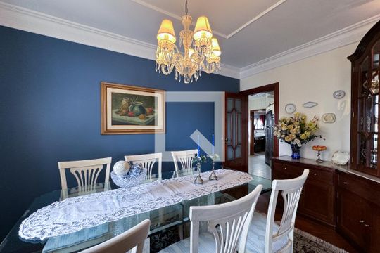 Sala de Jantar de apartamento à venda com 4 quartos, 200m² em Indianópolis, São Paulo