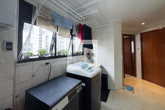 Área de Serviço de apartamento à venda com 4 quartos, 200m² em Indianópolis, São Paulo