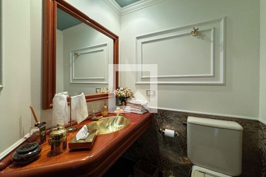Lavabo de apartamento à venda com 4 quartos, 200m² em Indianópolis, São Paulo