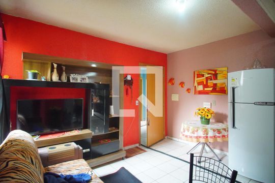 Sala de apartamento à venda com 2 quartos, 48m² em Campina, São Leopoldo