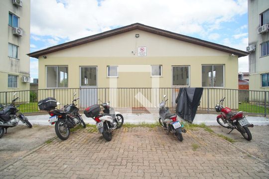 Área comum - Salão de festas de apartamento à venda com 2 quartos, 48m² em Campina, São Leopoldo