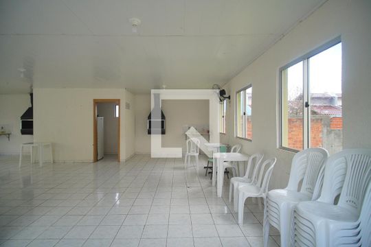Área comum - Salão de festas de apartamento à venda com 2 quartos, 48m² em Campina, São Leopoldo