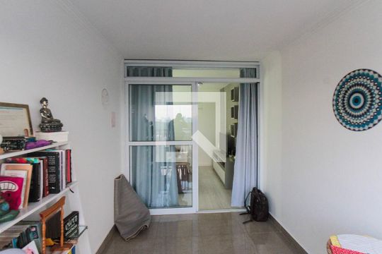 Varanda da Sala de apartamento para alugar com 2 quartos, 56m² em Vila Lúcia, São Paulo