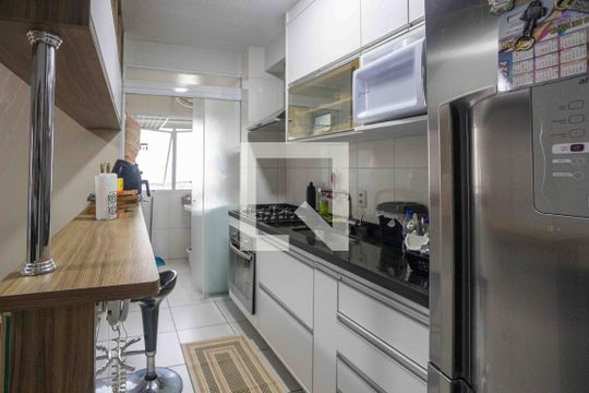 Cozinha de apartamento à venda com 3 quartos, 81m² em Centro, Diadema