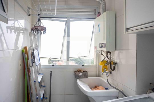 Área de Serviço de apartamento à venda com 3 quartos, 81m² em Centro, Diadema
