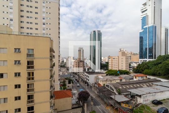 Vista do Quarto de apartamento para alugar com 1 quarto, 24m² em Santana, São Paulo