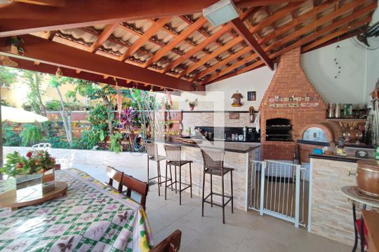 Área gourmet de casa para alugar com 4 quartos, 234m² em Jardim Paraíso, Campinas