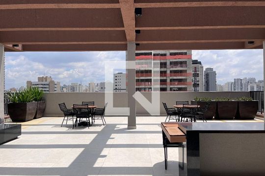 Área comum de kitnet/studio para alugar com 0 quarto, 23m² em Vila Mariana, São Paulo