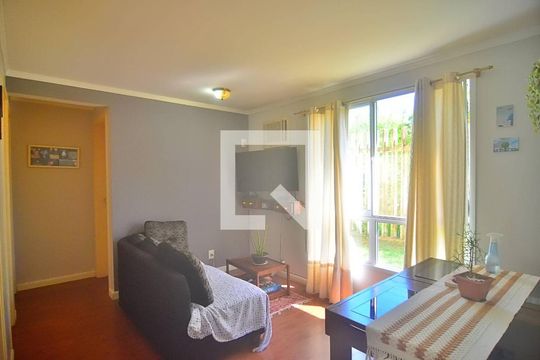 Sala de apartamento à venda com 2 quartos, 49m² em Mato Grande, Canoas