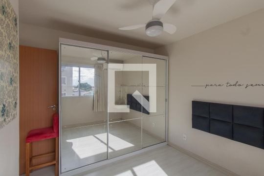Quarto 1 - Armários de apartamento à venda com 2 quartos, 42m² em Estância Velha, Canoas
