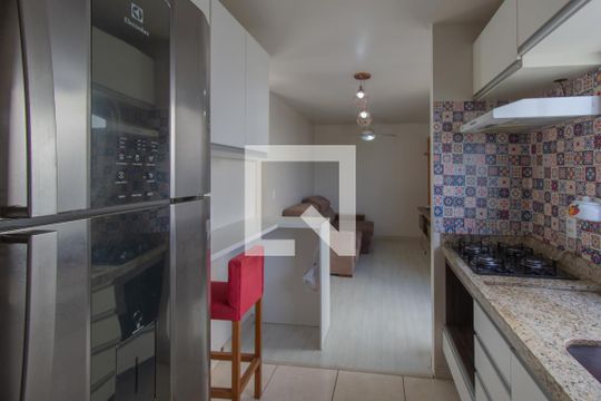 Detalhe da cozinha de apartamento à venda com 2 quartos, 42m² em Estância Velha, Canoas