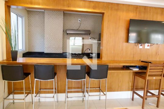 Área comum - Salão de festas de apartamento para alugar com 2 quartos, 55m² em Jardim Peri, Osasco