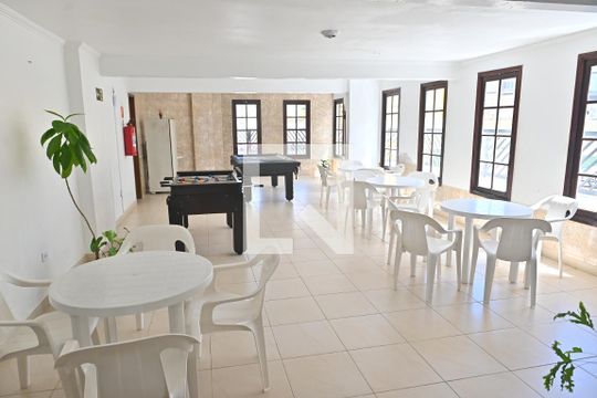 Salão de jogos de apartamento para alugar com 2 quartos, 120m² em Ocian, Praia Grande