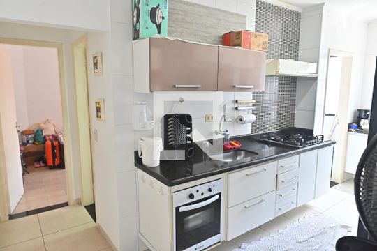 Cozinha de apartamento para alugar com 2 quartos, 120m² em Ocian, Praia Grande