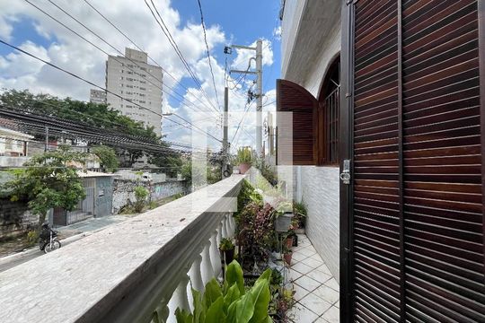 Varanda da Suíte de casa à venda com 3 quartos, 200m² em Vila Paulista, São Paulo