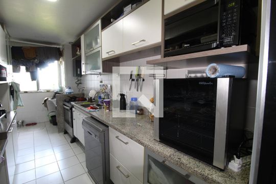 Cozinha de apartamento à venda com 3 quartos, 114m² em Jacarepaguá, Rio de Janeiro