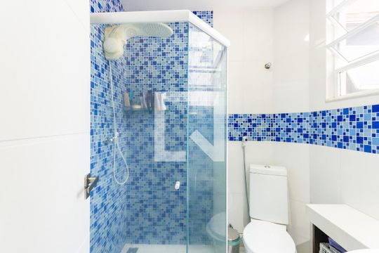 Banheiro de apartamento à venda com 3 quartos, 78m² em Tijuca, Rio de Janeiro
