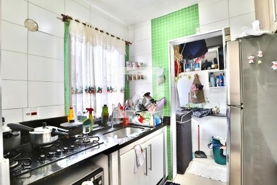 Cozinha de apartamento à venda com 2 quartos, 52m² em Canindé, São Paulo