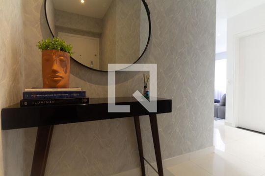 Sala de apartamento para alugar com 1 quarto, 52m² em Vila Nova Conceição, São Paulo