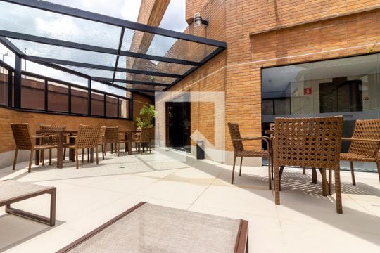 Área comum de kitnet/studio à venda com 1 quarto, 45m² em Jardim Paulista, São Paulo