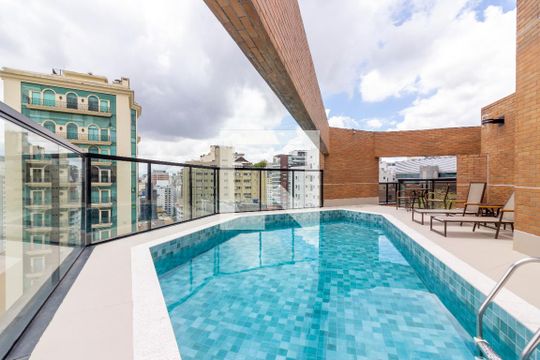 Área comum - Piscina de kitnet/studio à venda com 1 quarto, 45m² em Jardim Paulista, São Paulo
