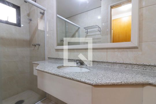 Banheiro de kitnet/studio à venda com 1 quarto, 45m² em Jardim Paulista, São Paulo