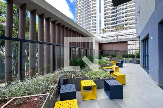 Área Comum de kitnet/studio à venda com 1 quarto, 25m² em Brooklin, São Paulo