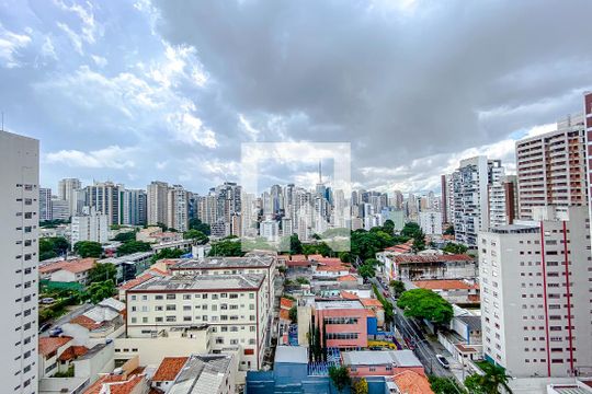 Vista da Varanda de kitnet/studio para alugar com 1 quarto, 64m² em Vila Mariana, São Paulo