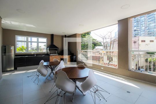 Área comum - Churrasqueira de apartamento para alugar com 1 quarto, 41m² em Parque da Vila Prudente, São Paulo
