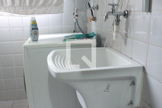Área de Serviço de apartamento à venda com 3 quartos, 67m² em Vila Andrade, São Paulo