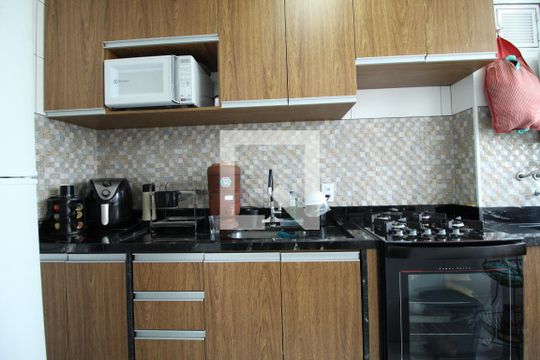 Cozinha de apartamento à venda com 2 quartos, 45m² em Brás, São Paulo